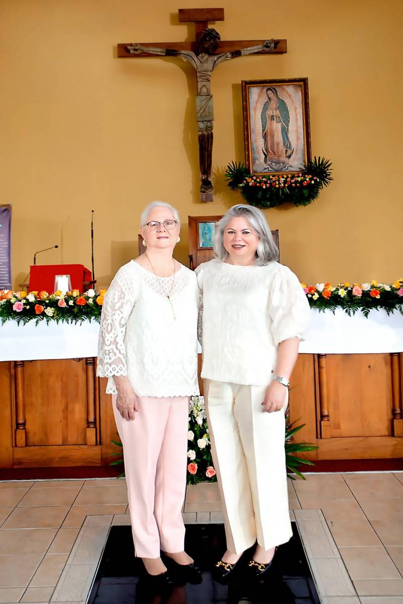 María Elena Micheletti y Wendy Hall.