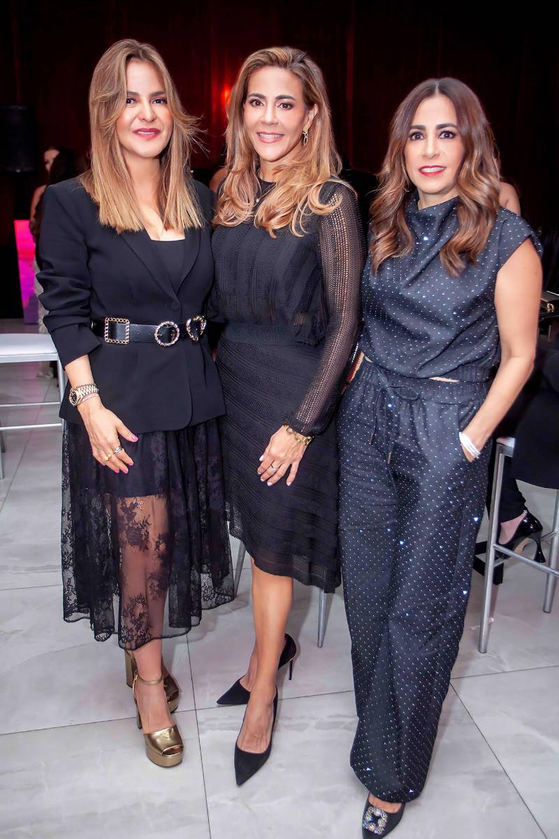 Carol Cabeza, Elena Szydel y Tricia Matuty
