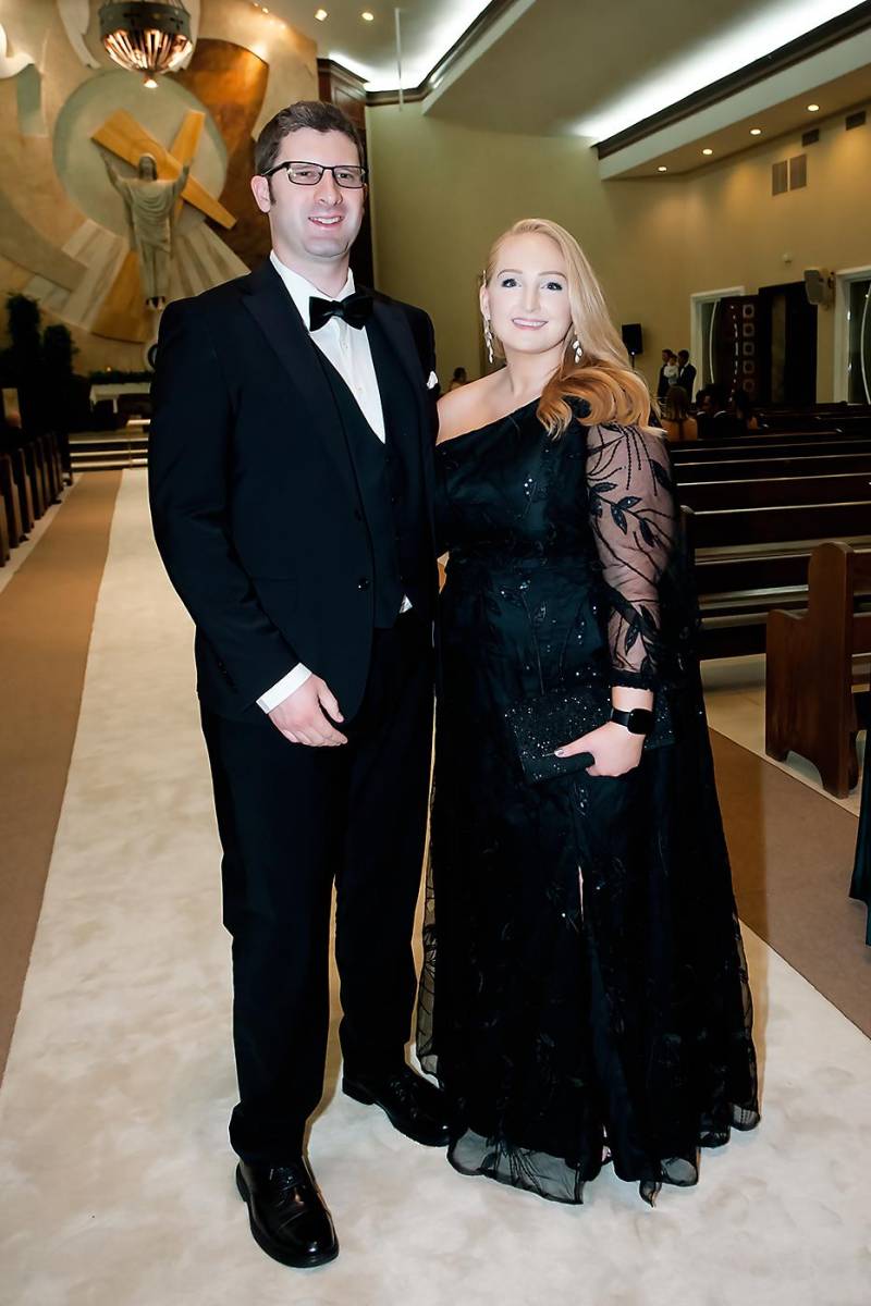 Así fue la boda religiosa de Gregory Hein y Beatriz Barletta