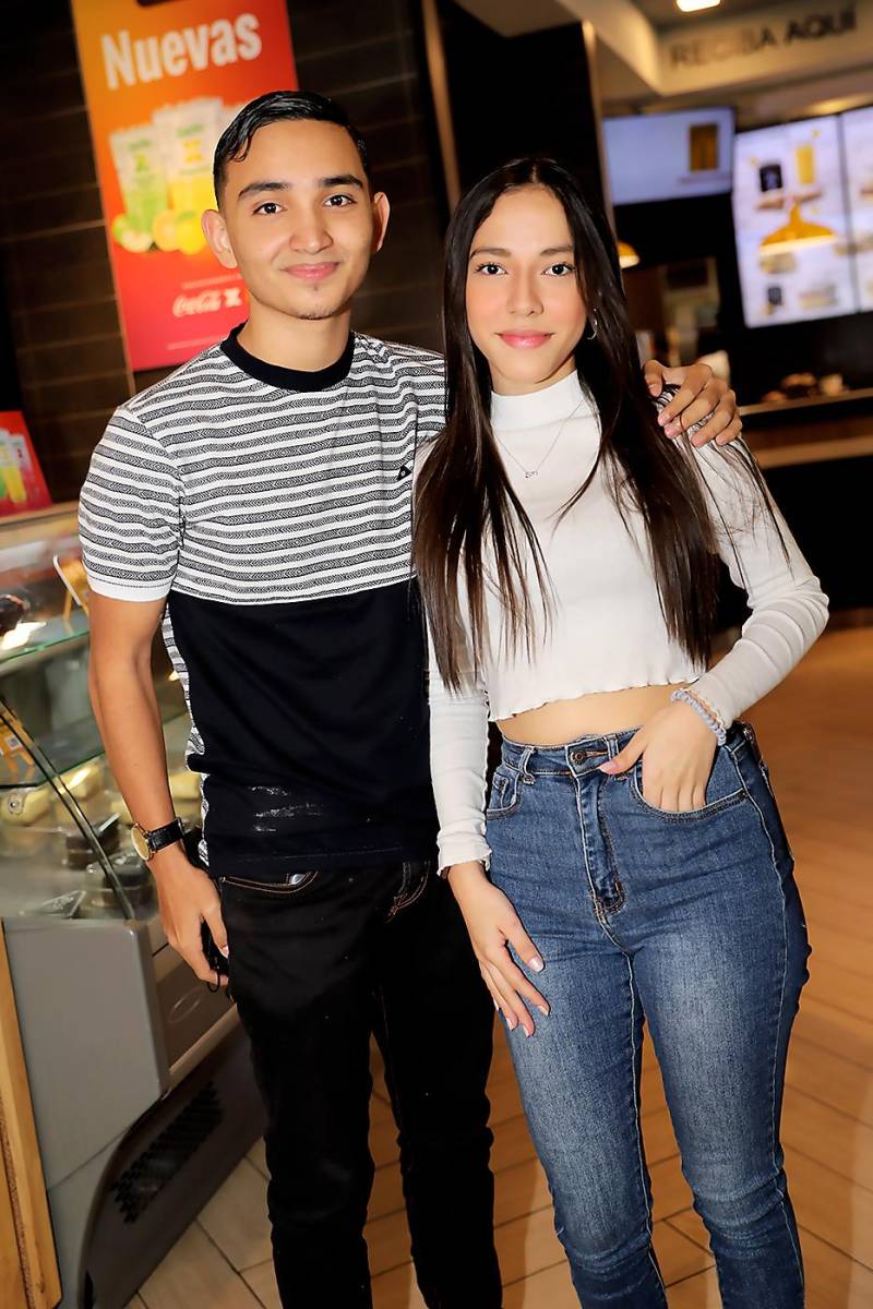 Cristian Ramírez y Natalie Zúniga
