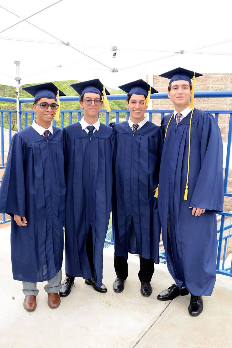 Eduardo Minier, Manuel Álvarez, Juan Ramón Fúnez y Adrián Reyes.