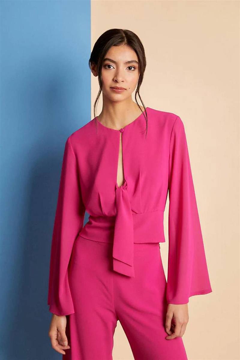 Un total look en magenta te hará resaltar al máximo