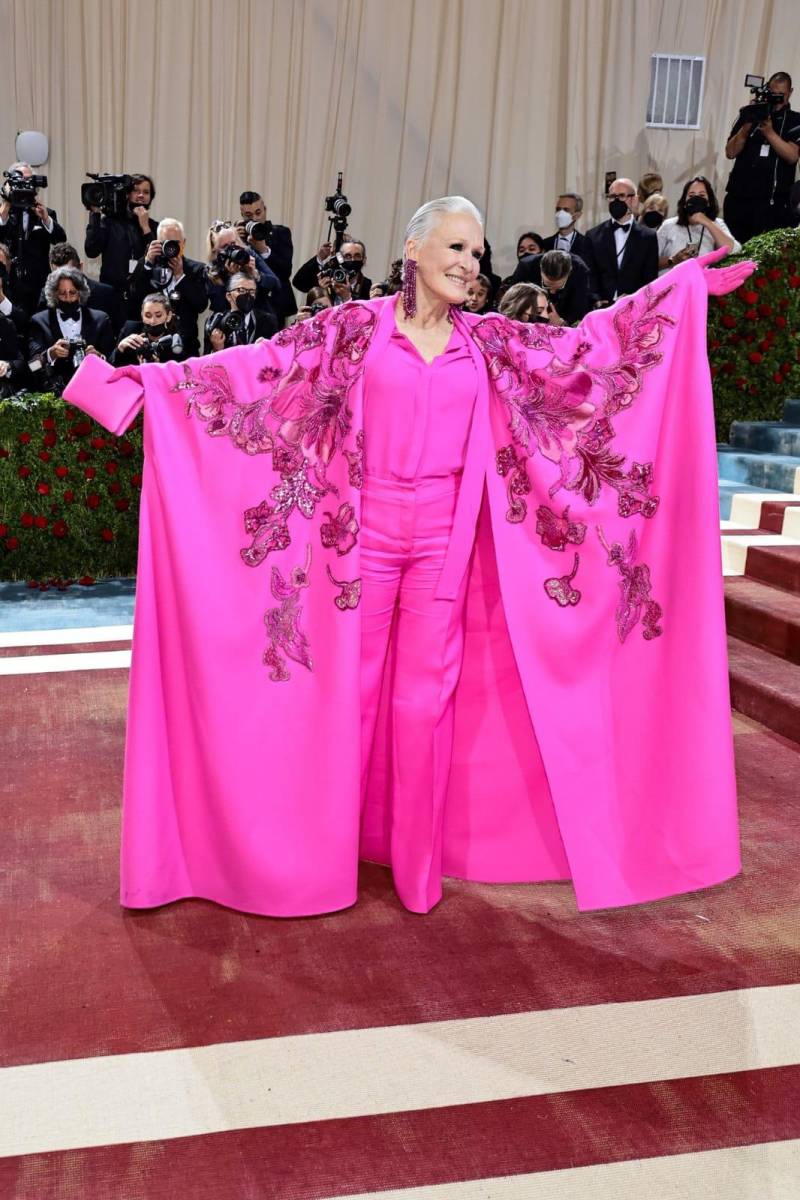 Glenn Close en Valentino