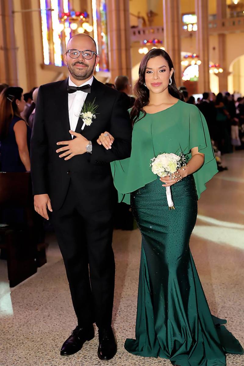 Sergio Borjas y Constanza Imendia