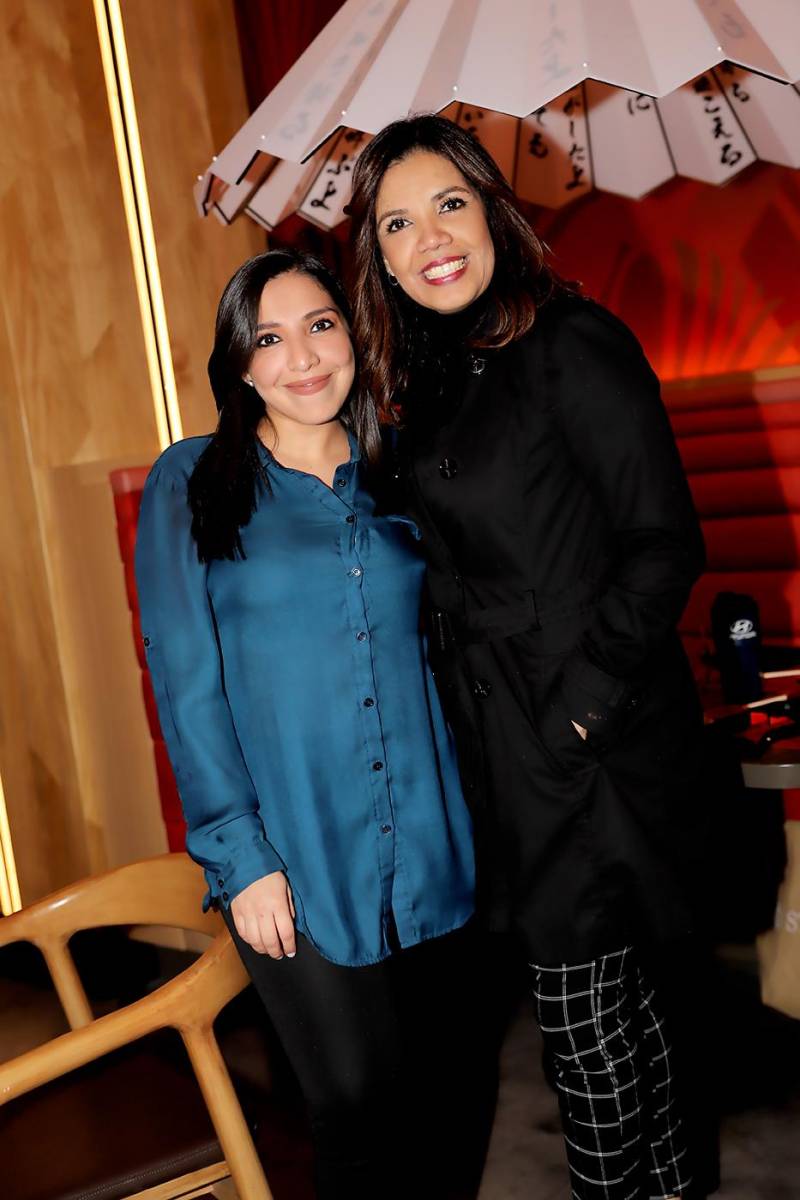 Gissel Altamirano y Mayte González.