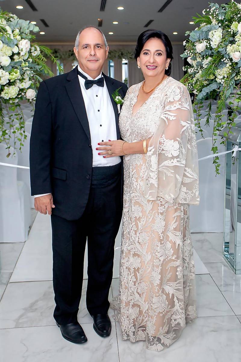Faiz Andonie y Julieta Faraj de Andonie.