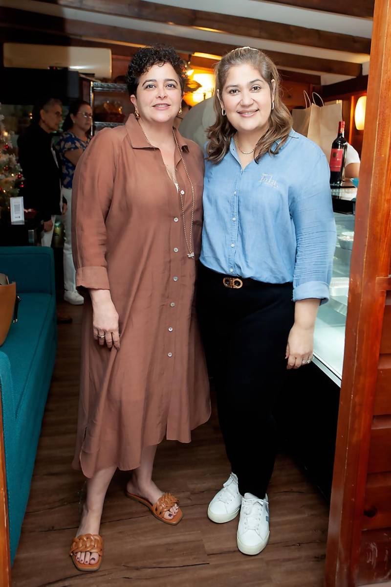 Alice Gómez e Isabel Sabillón.