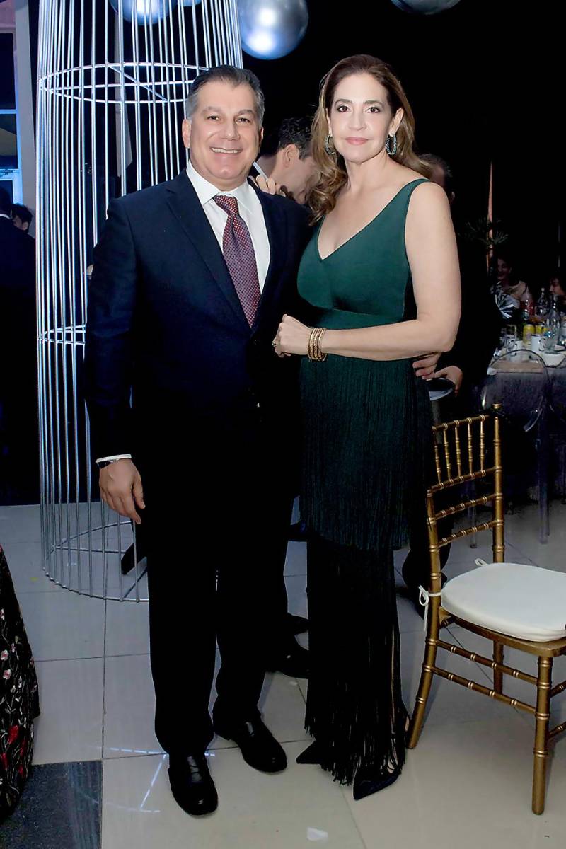 Mateo y Mónica Yibrin.