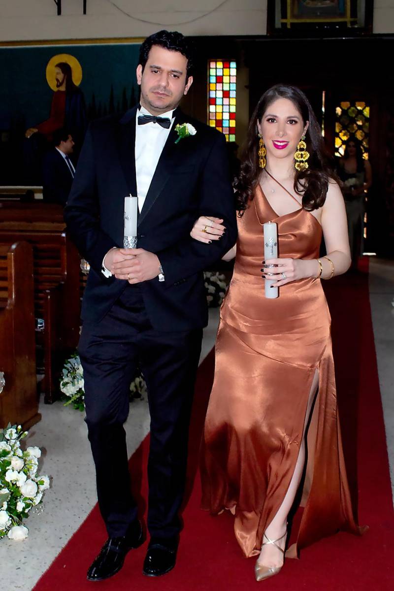 Elías y Tiara Khoury.