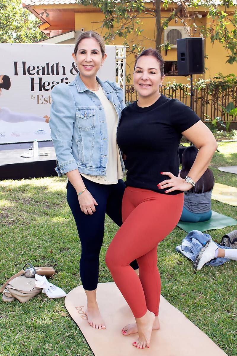 Alexia Marinakys y Marisol Morales.