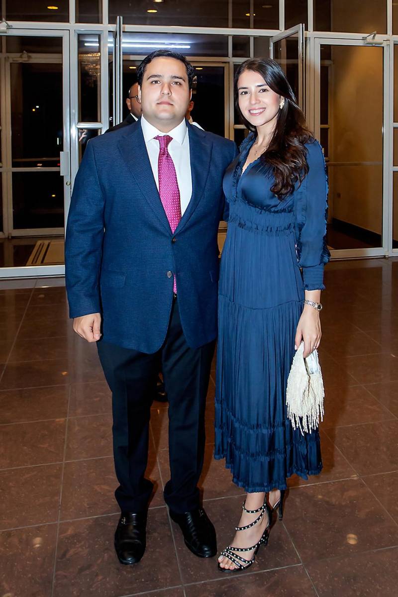 Christopher Fuschich y Giovanna Handal.
