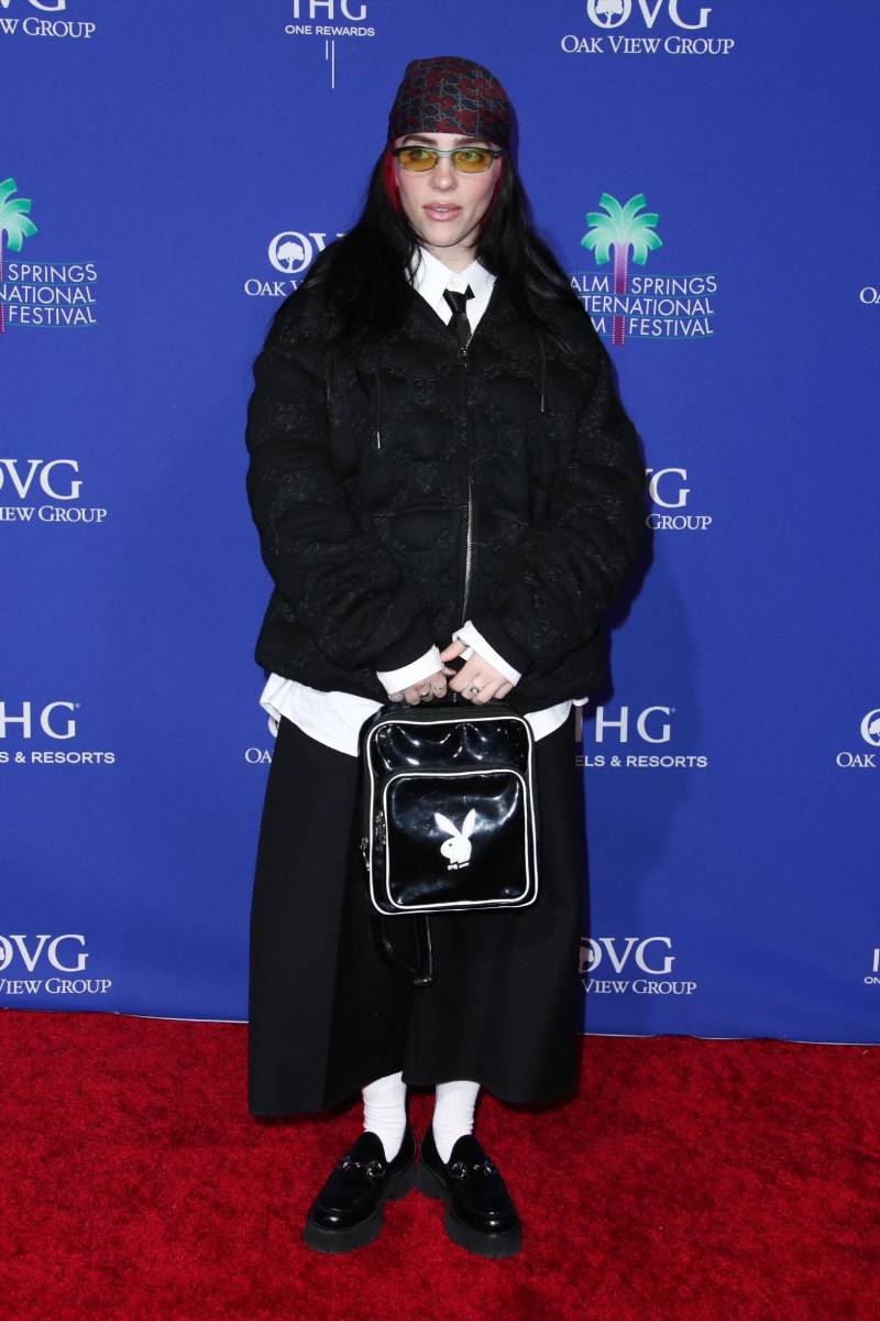 Billie Eilish en Purgatory &amp; Gucci.