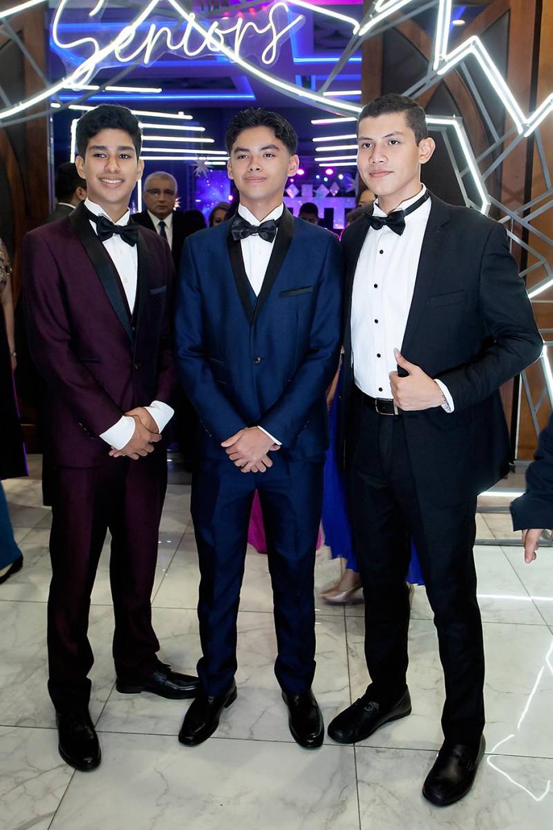 Daniel Moncada, Ángel Burgos y Andrés Briceño