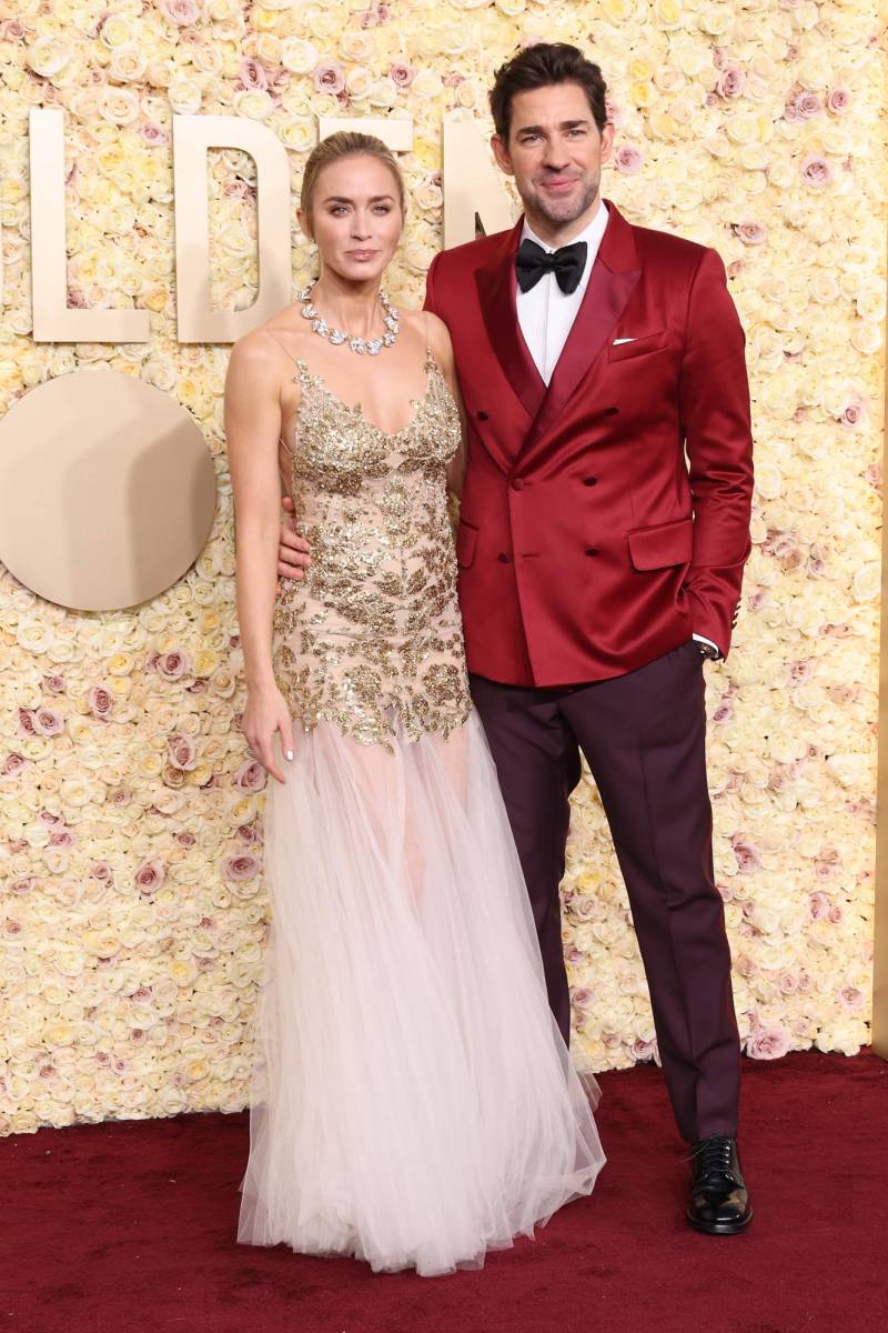 Emily Blunt y John Krasinski.