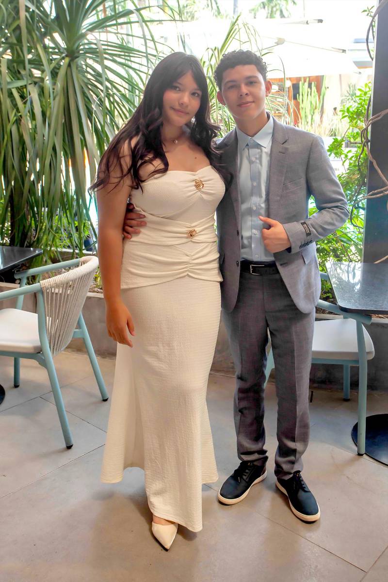 Briana Gáleas y Josué Díaz