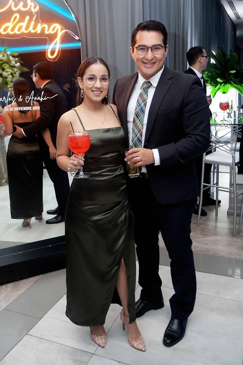 Cindy Perdomo y Sergio Chinchilla.