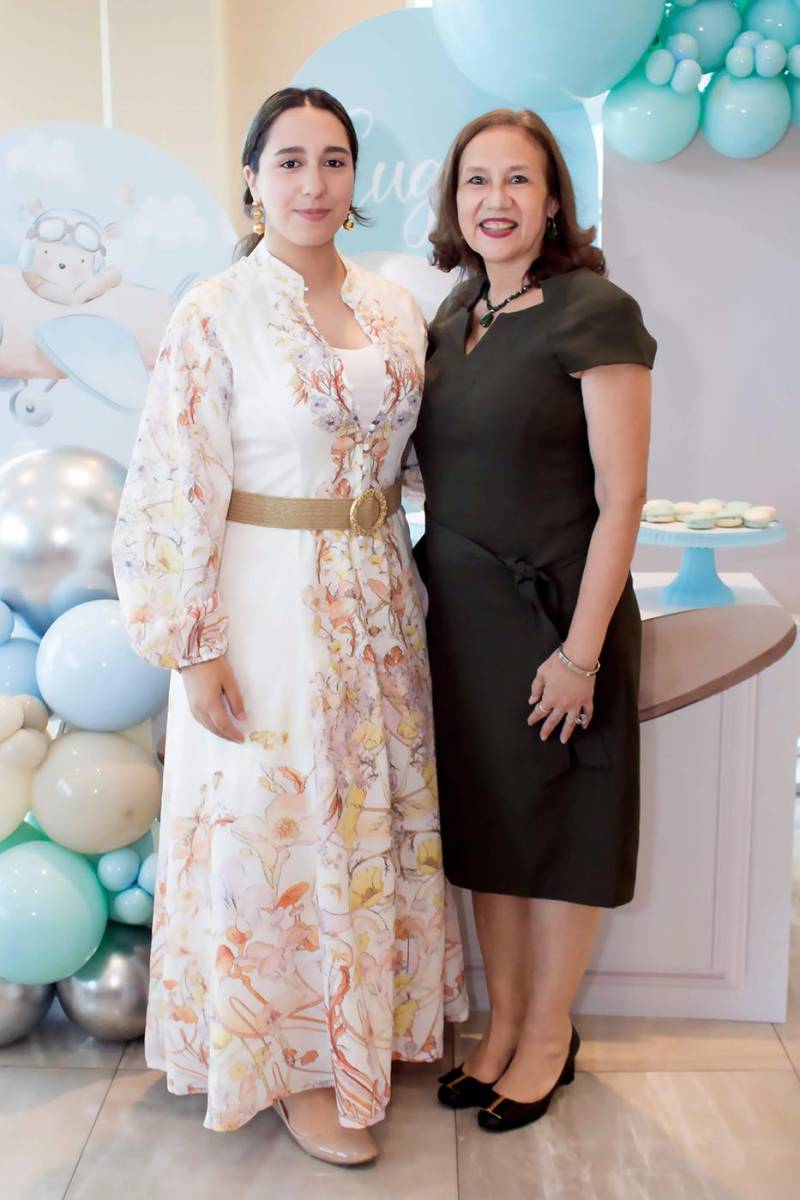 Así fue el baby shower de Olga Valle