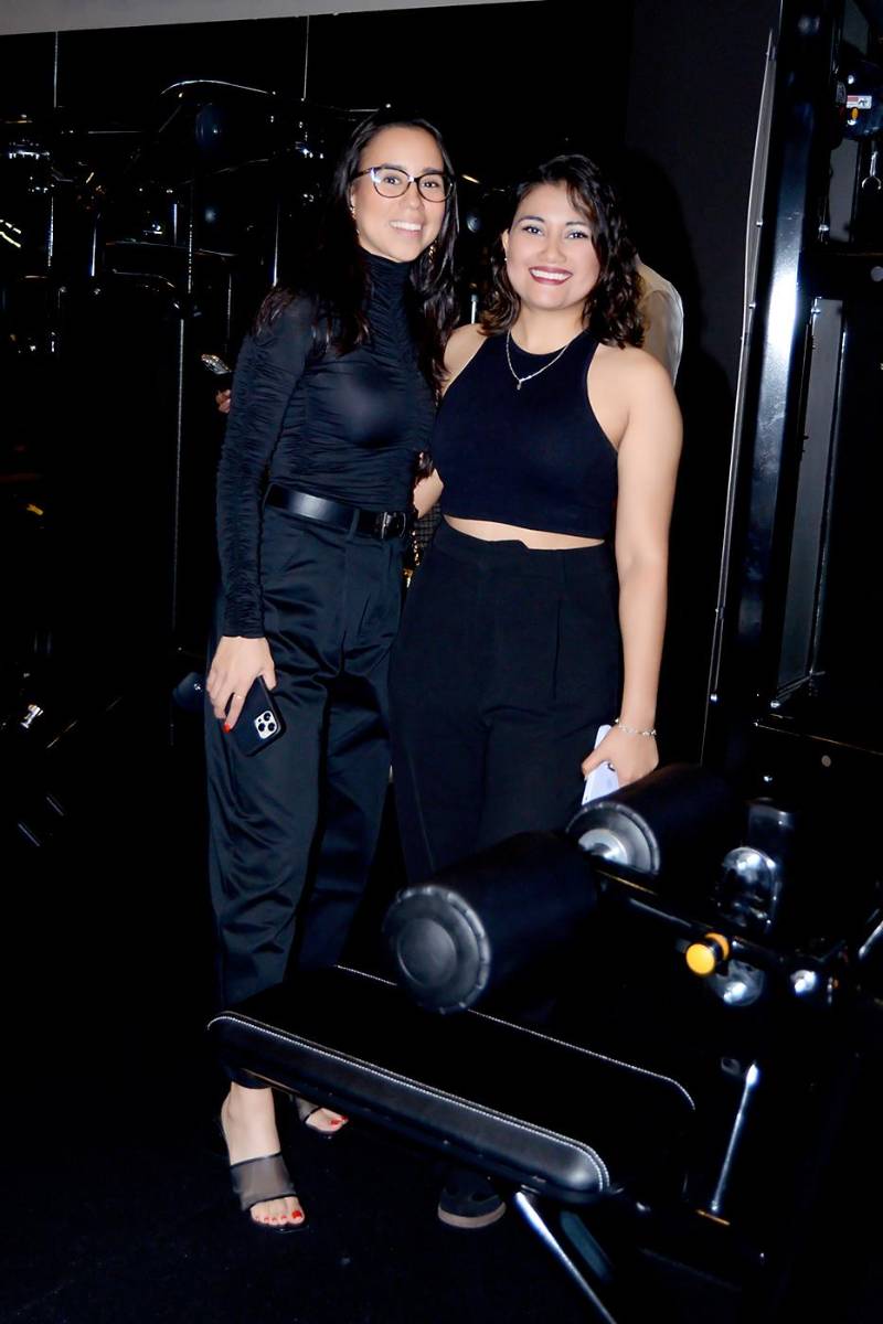 Rebecca Ayestas y Rosa Sierra.