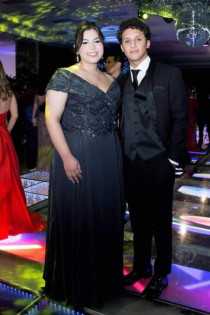 Michelle López y Nicolás Andonie.