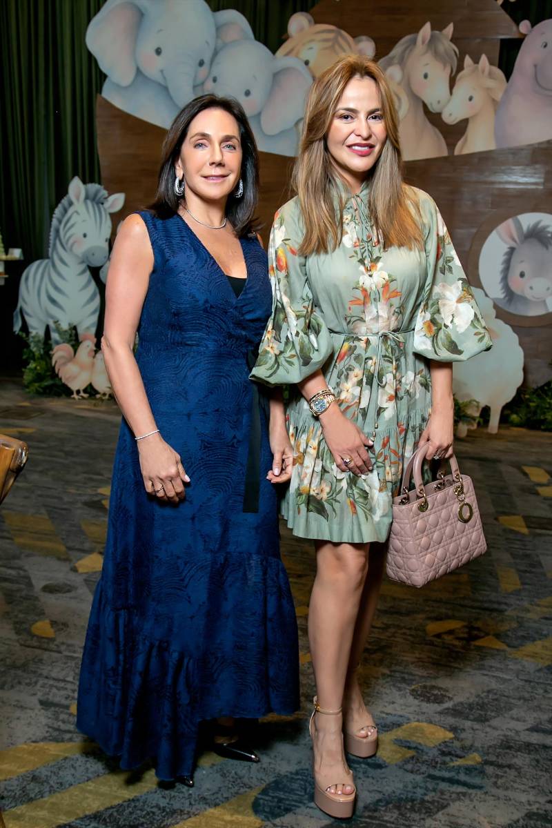 Sandra Canahuati y Caroll Cabeza. 