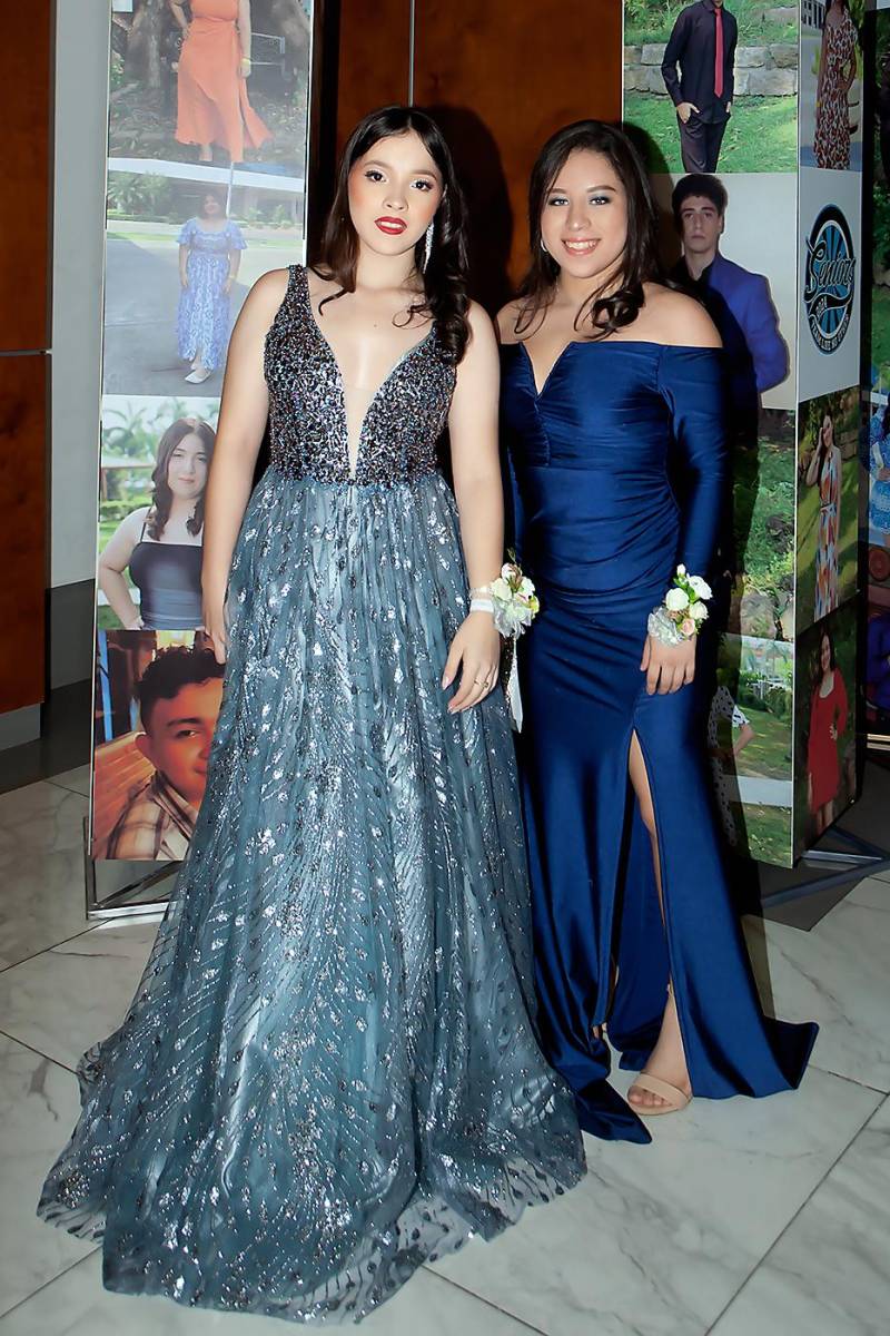 Allison Orellana y Andrea Flores.