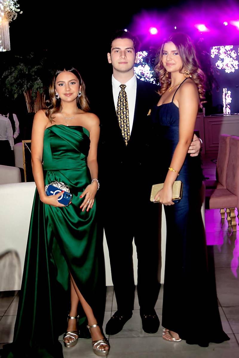 Carolina Cabeza, Lorenzo Leiva y Cristina Cabeza 