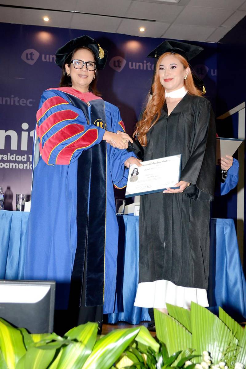 Graduaciones de Posgrado de UNITEC de Tegucigalpa 2025