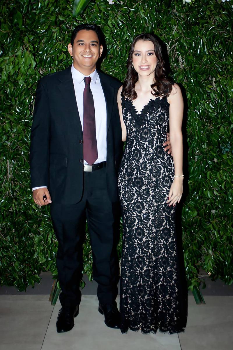 Luis Valladares y Andrea Castellanos.