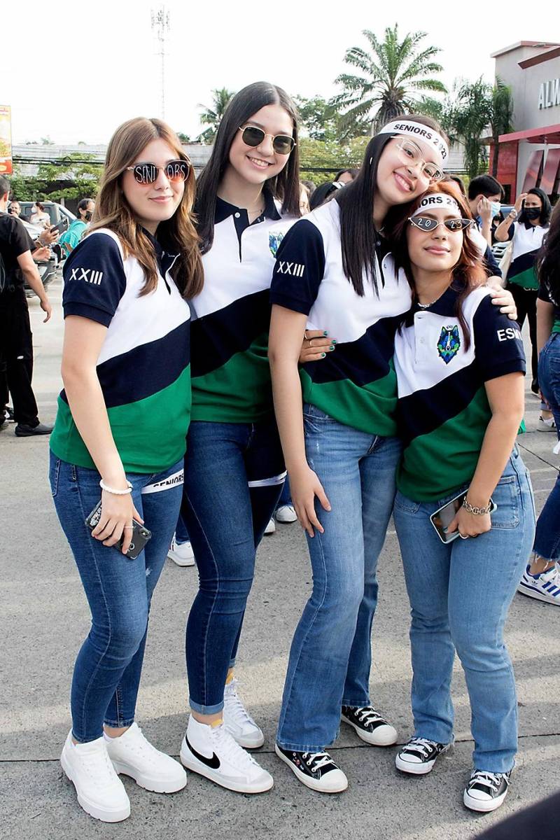Alicia Álvarez, Allyson Padilla, Keren Echeverría y Jimena Salazar.