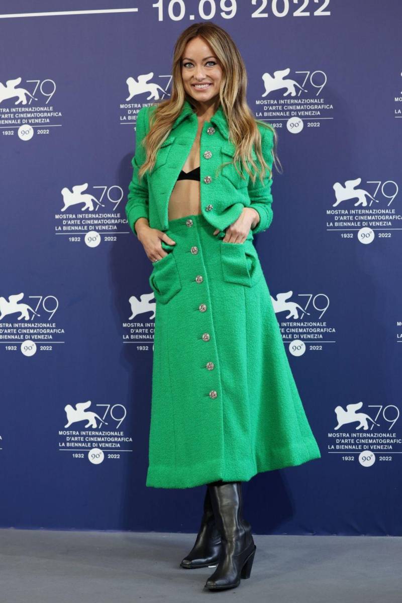 Olivia Wilde en Chanel.