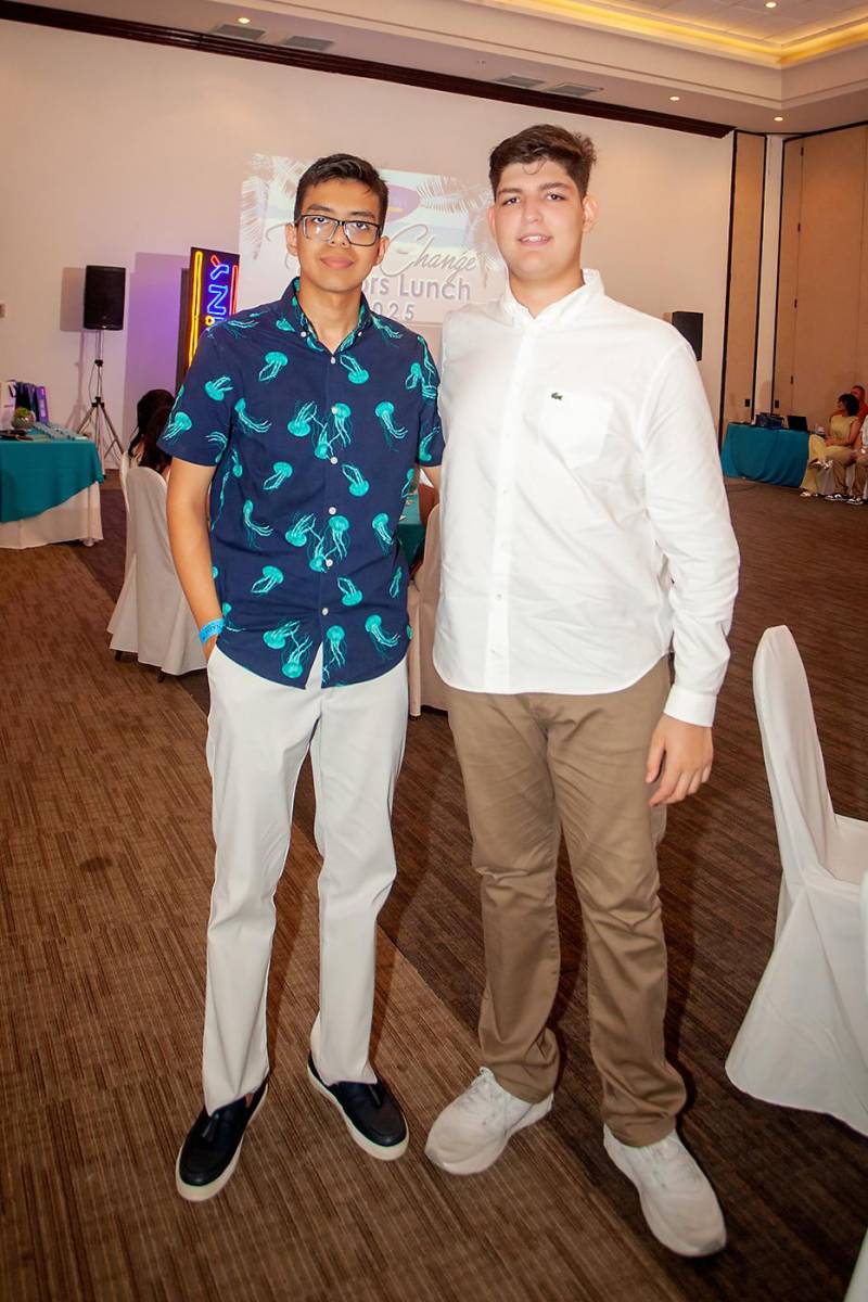 Jonathan Canales y Christopher Murcia.
