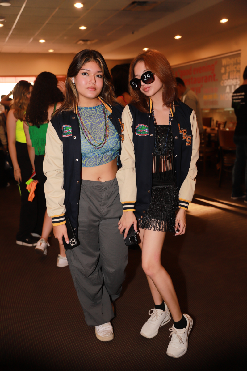 Marisabella Albir y Katherine Rosales.