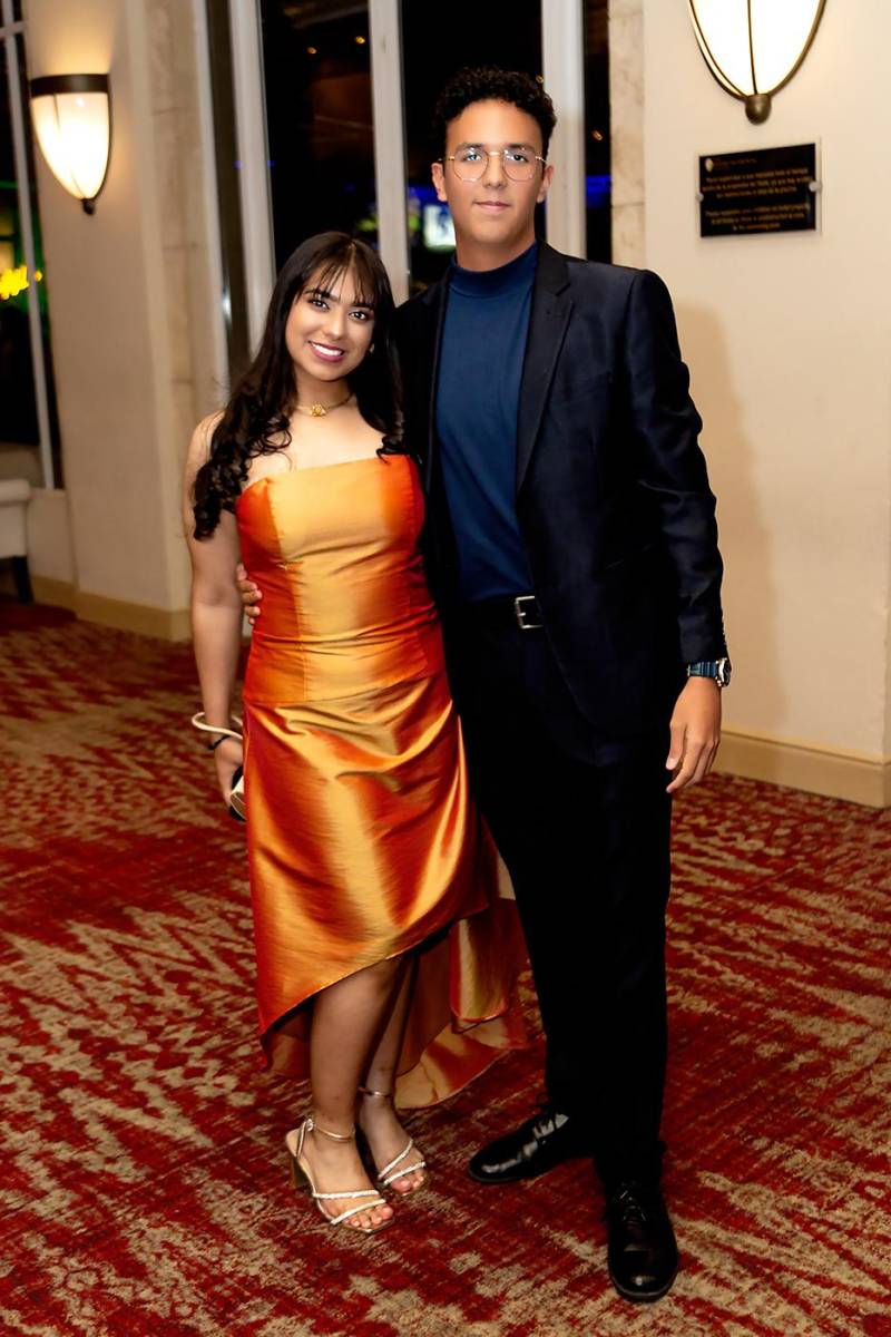 Deysi Sinclair y Ariel Cruz.
