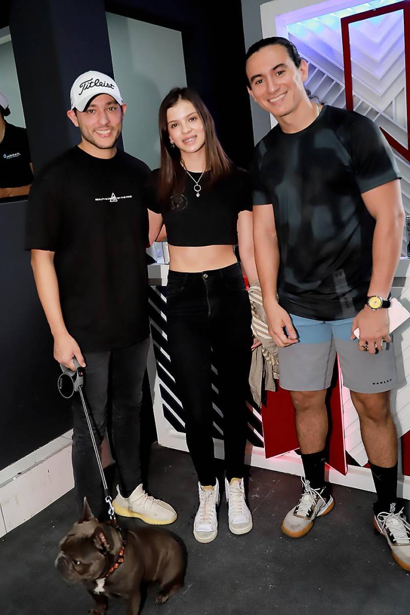 Alejandro Maluf, Laura Castillo y Roger Robles