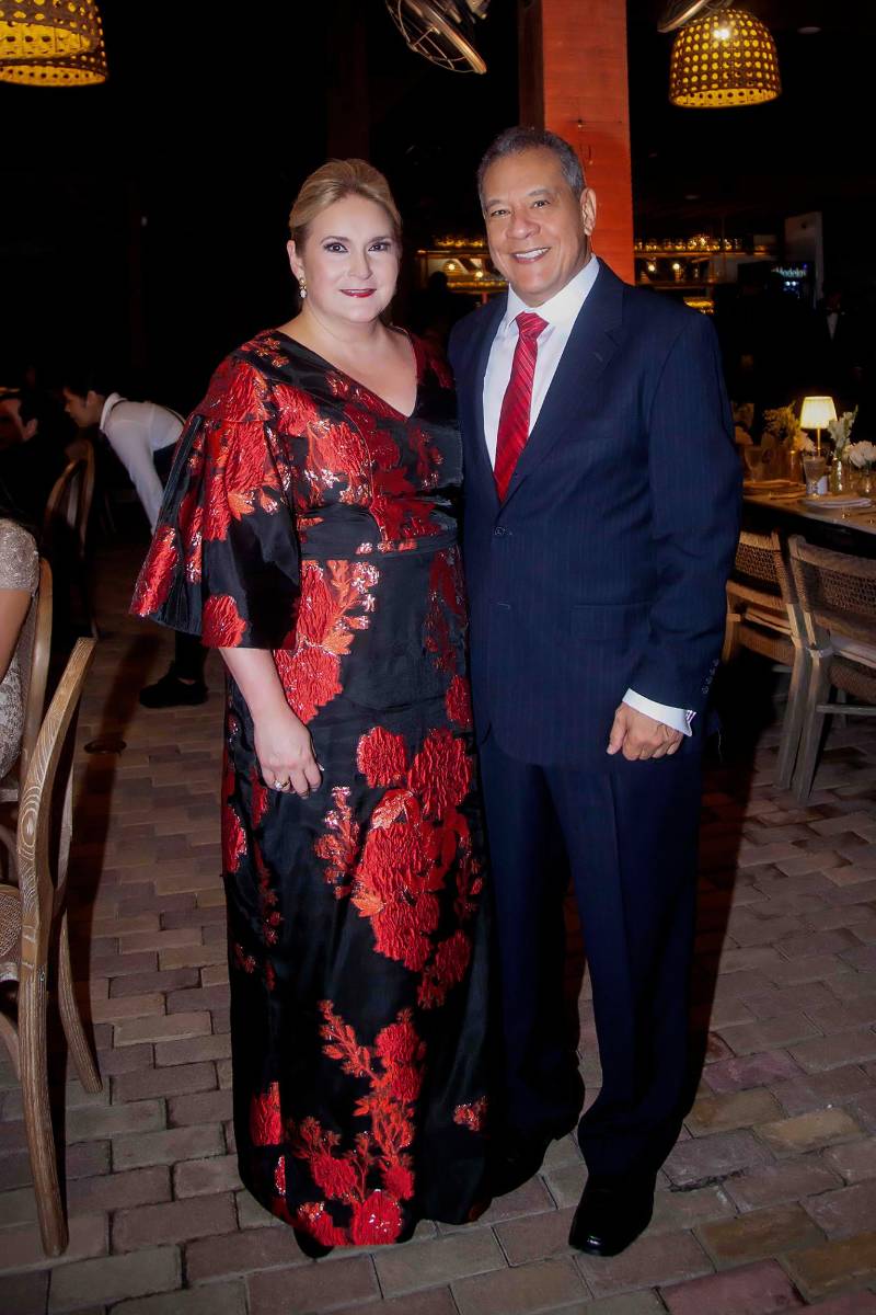 María del Rosario Selman y su esposo Fernando Gómez.