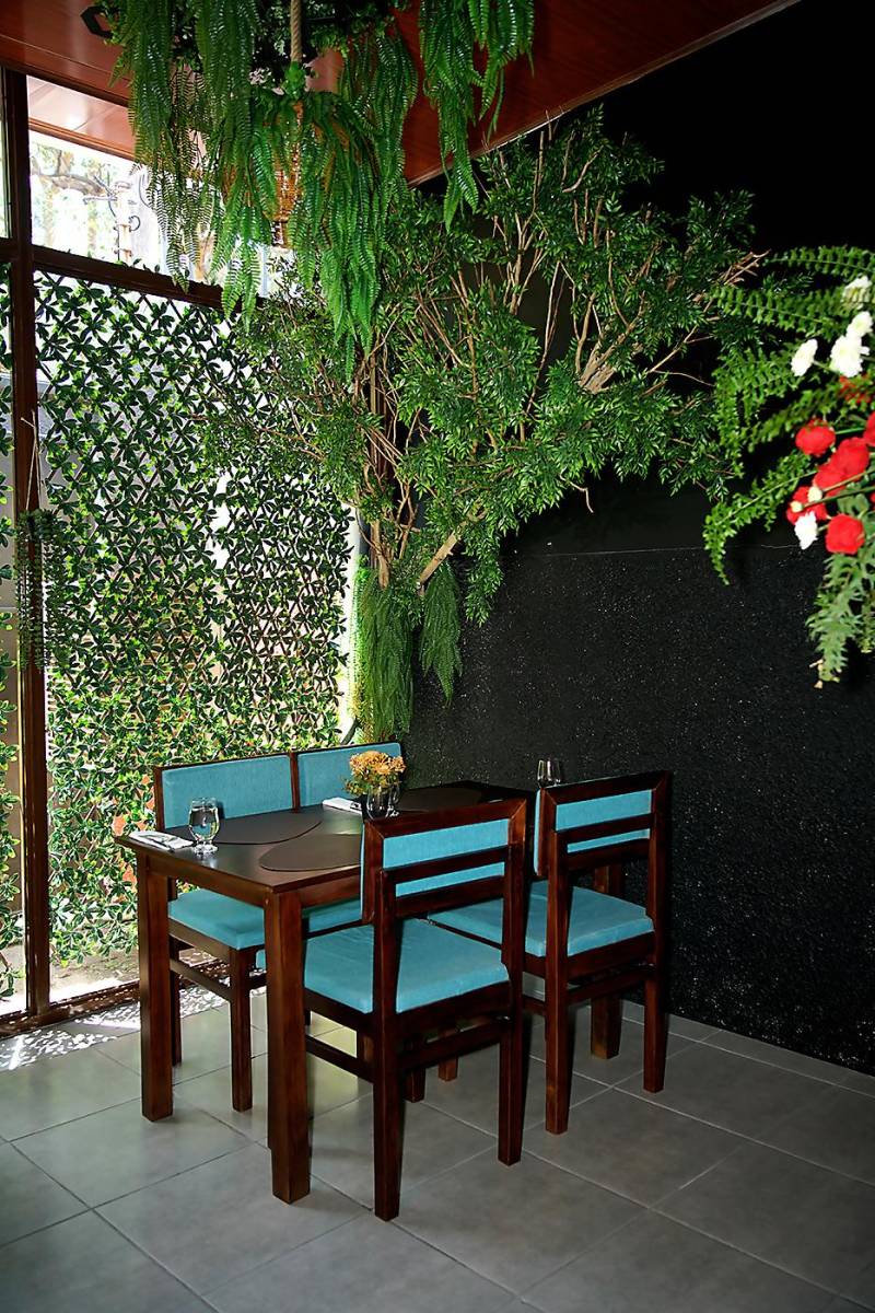 Ambiente fresco y agradable para compartir en familia o con amigos.