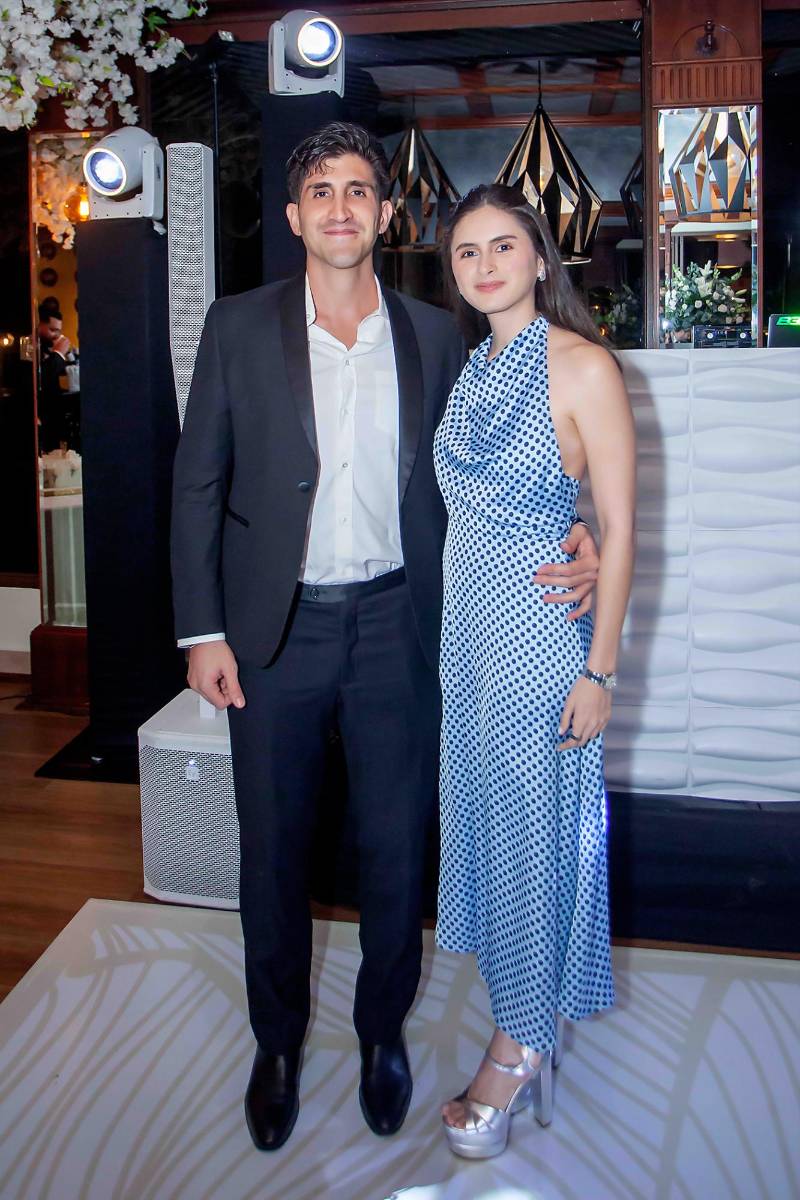 Alejandro Facusse y Valeria Noriega.