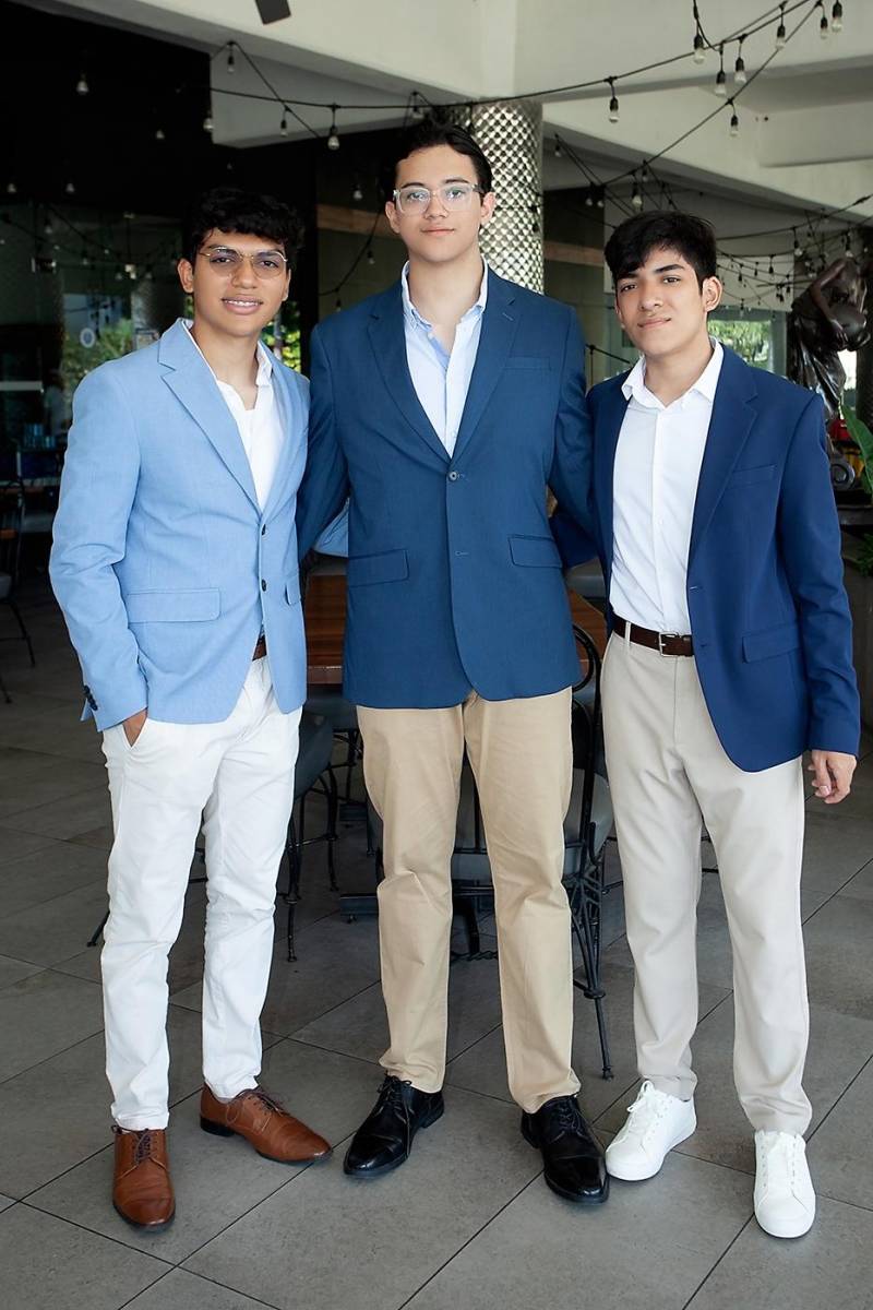 José Cárcamo, Carlos Muñoz y Joel Funes.