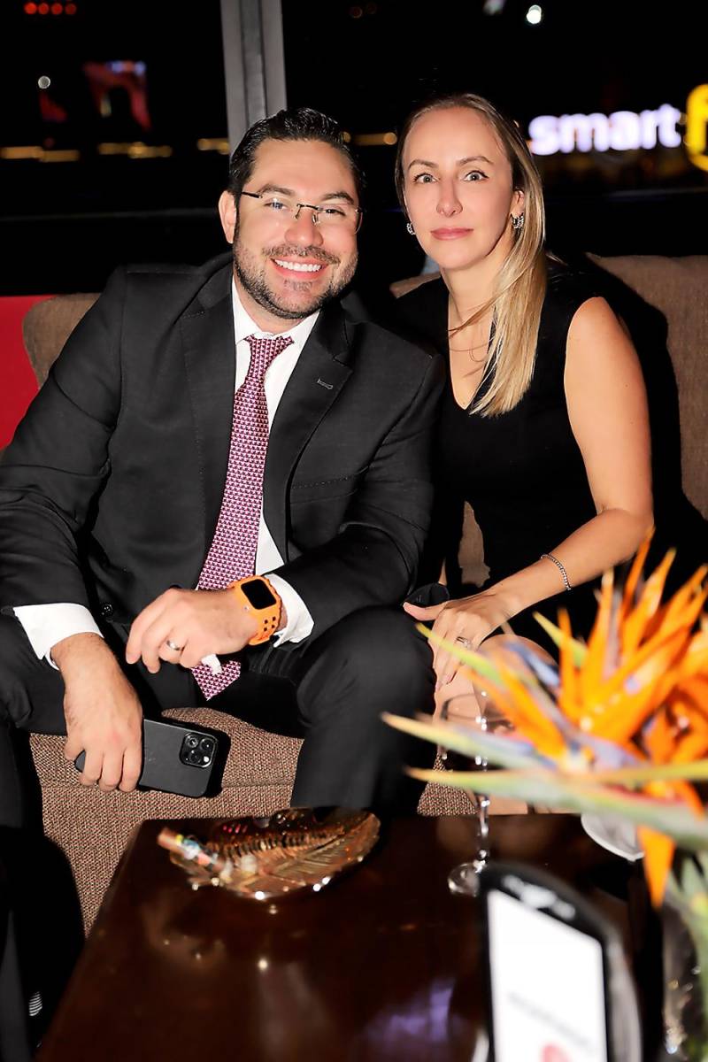 Jorge Cálix y Camila Agüero. 