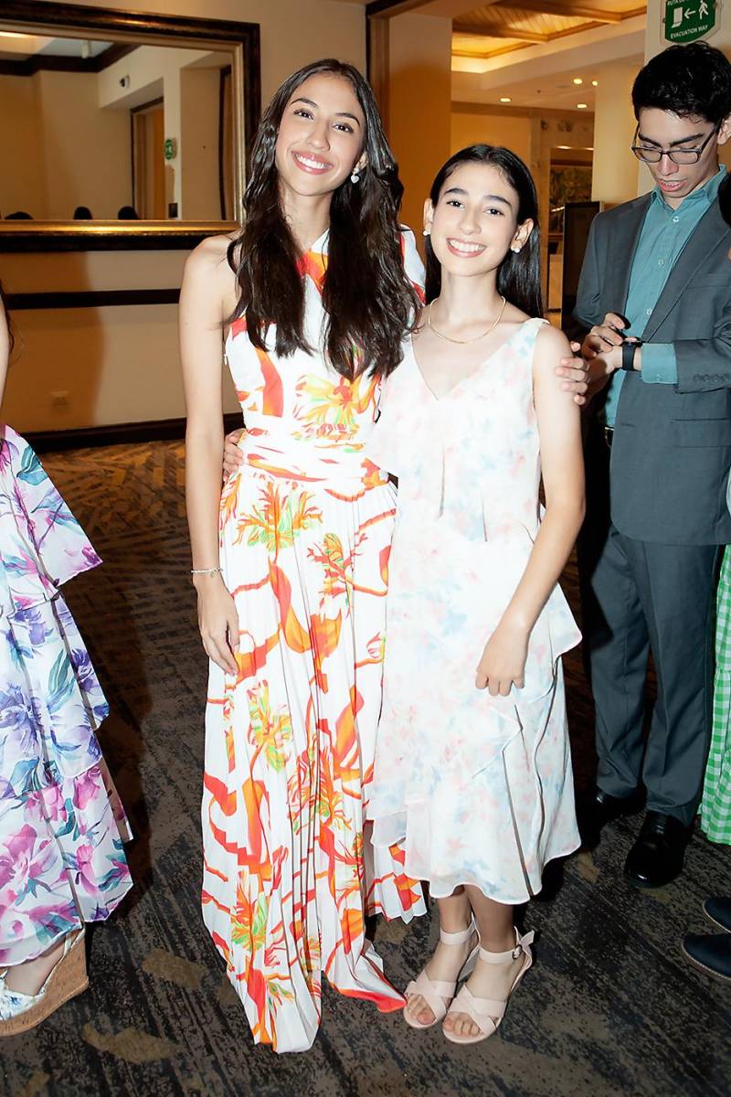 Isabella Hernández y Victoria Valle