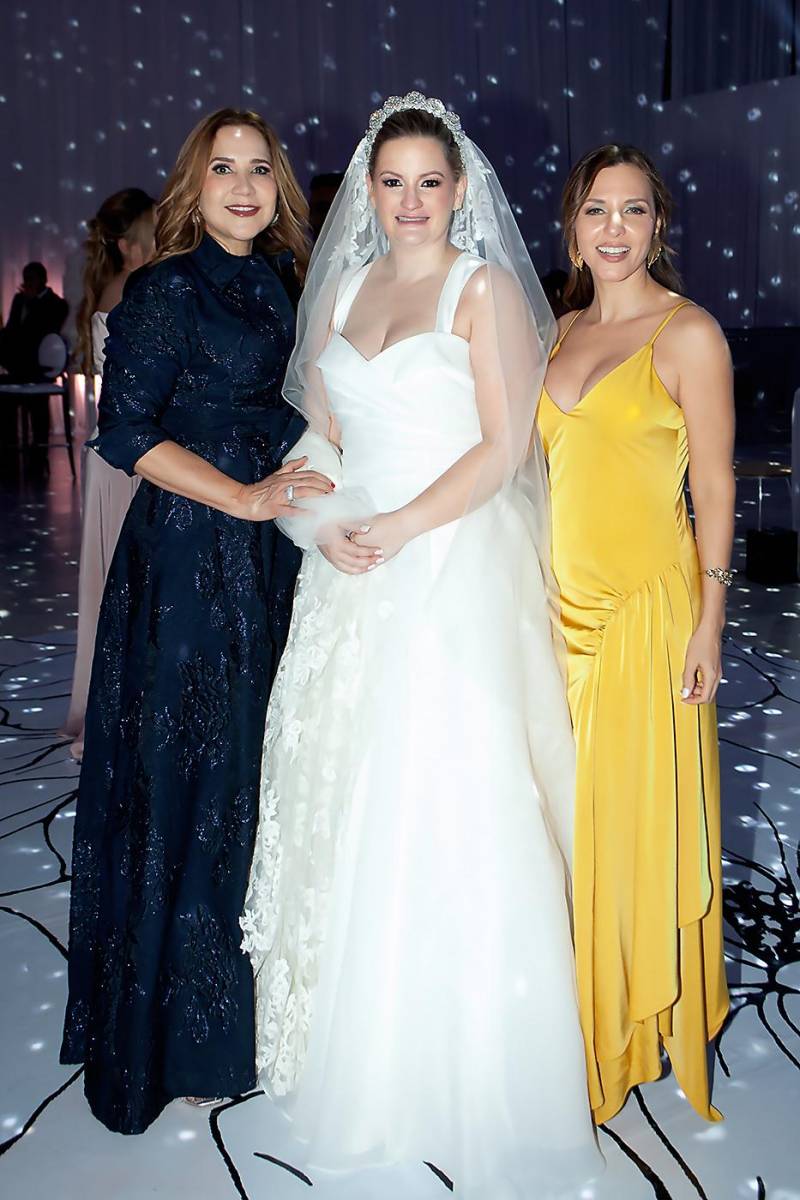 Carolina Kafati, Melissa Wolozny de Martínez y Alejandra Pineda.