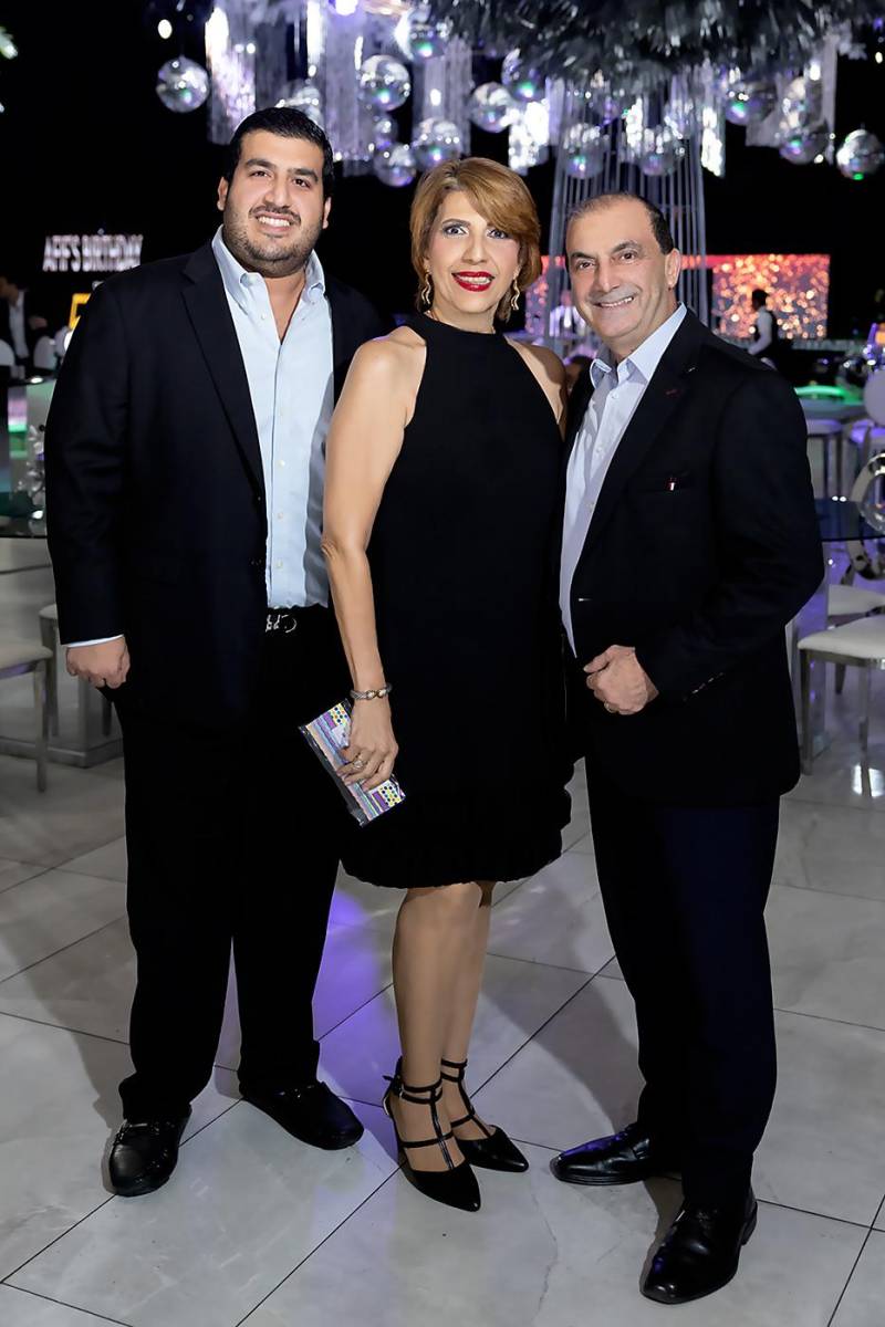 Juan Carlos, Lilian y José Jaar