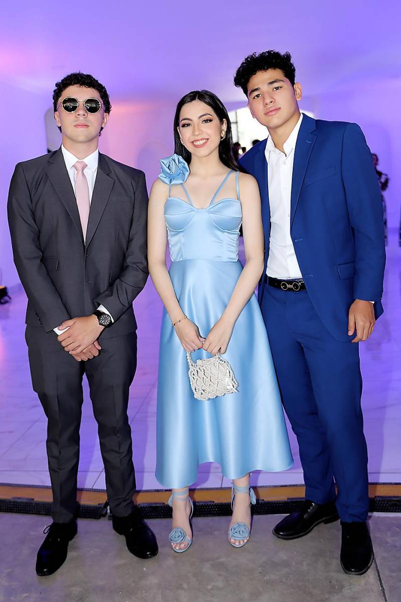 José Brizzio, Rocío Rodríguez y Diego Aparicio.