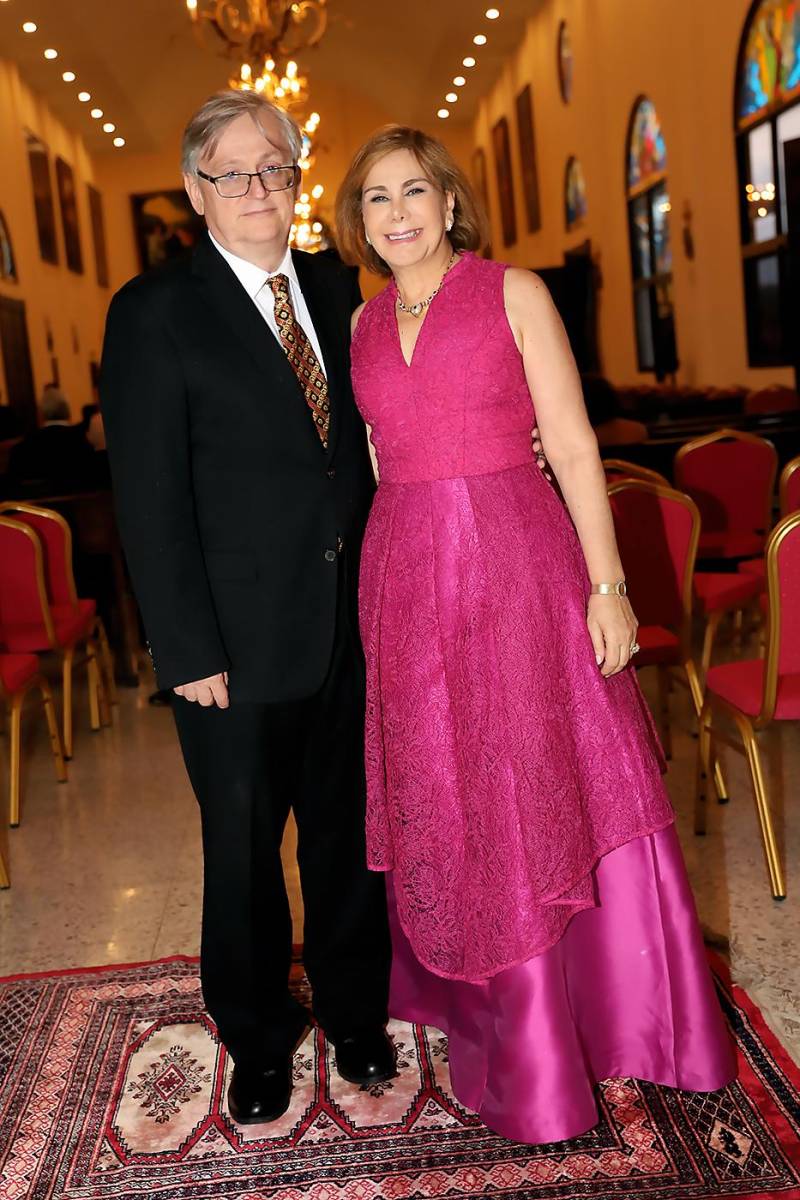 Carlos Gallardo y Nadia Kafati