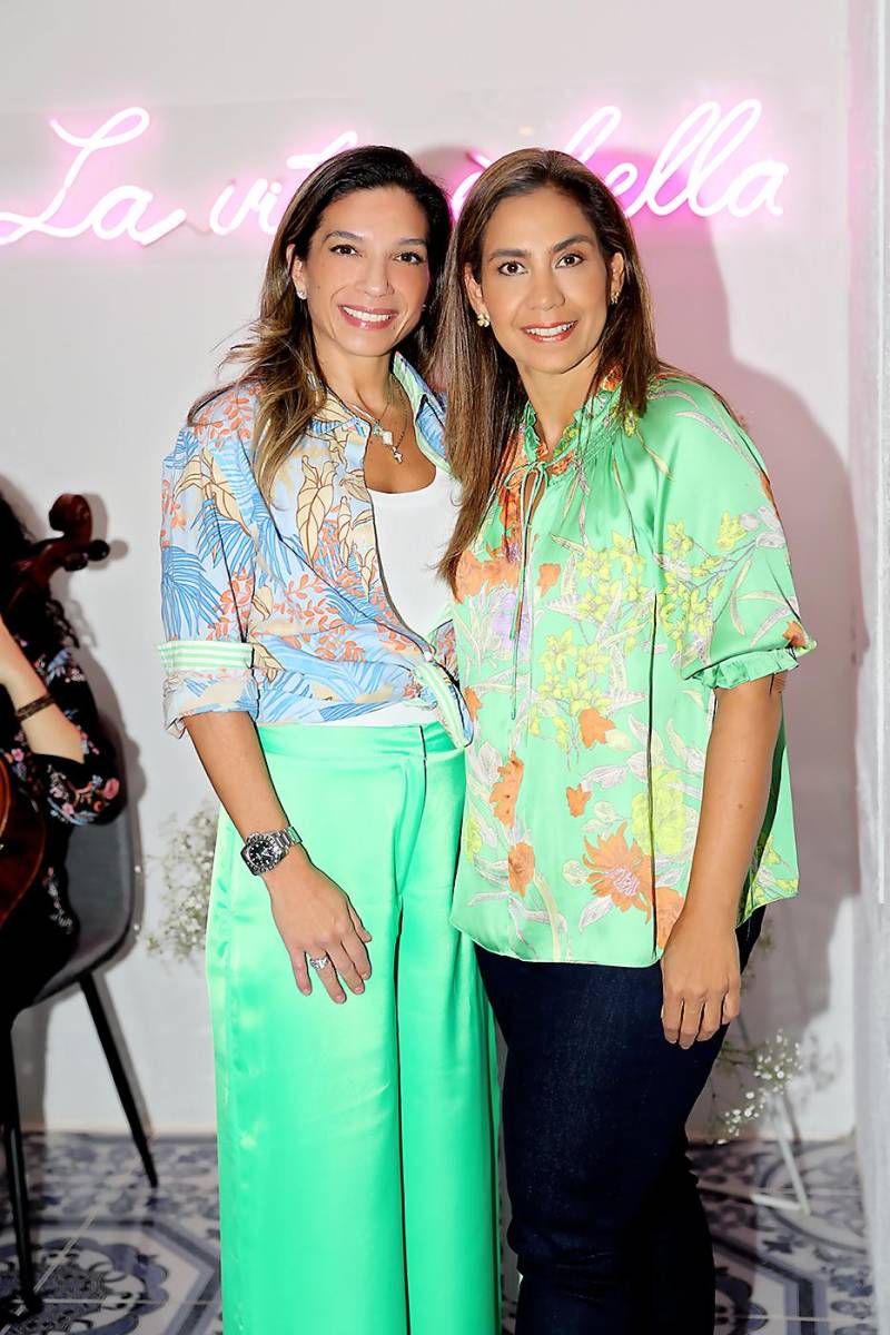 Natalia O’neill y Marcela Calderón.