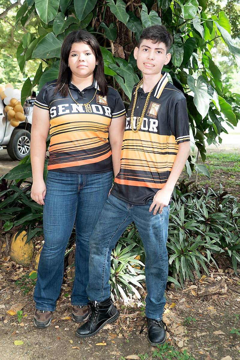 Vivian Ríos y Diego Colindres.