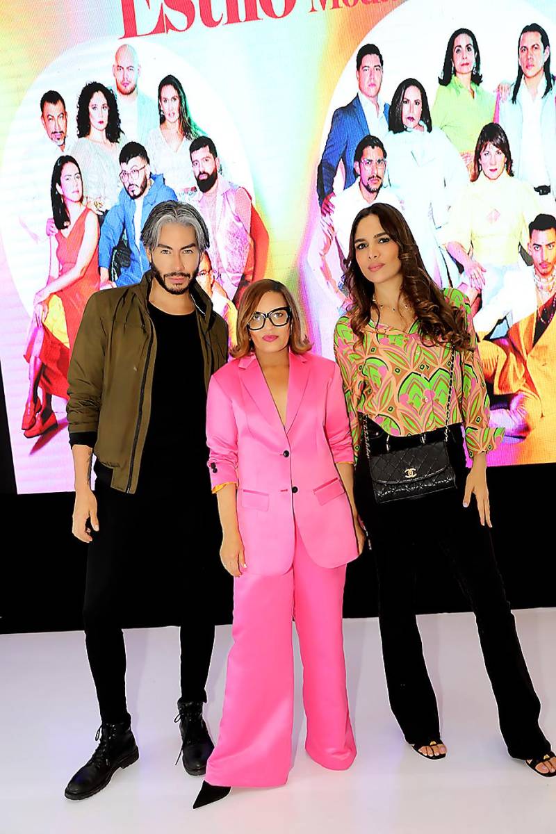 Saul Larios, Blanca Bendeck y Anna Melissa Paz