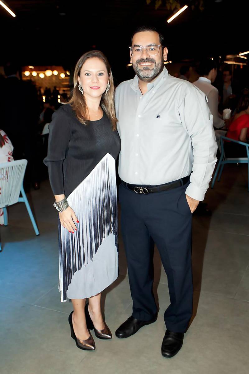 Claudia y Alejandro Caldera.