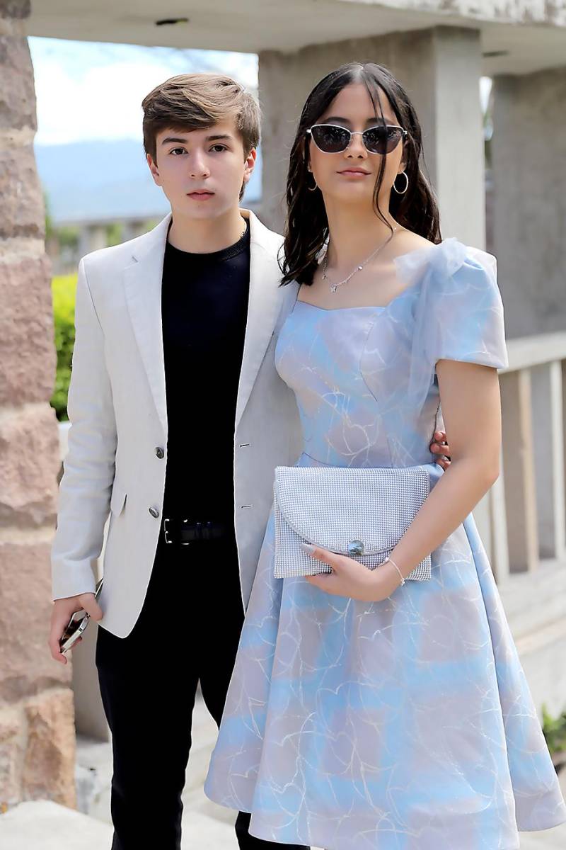 Carlos Urrutia y Sofía Gonzáles