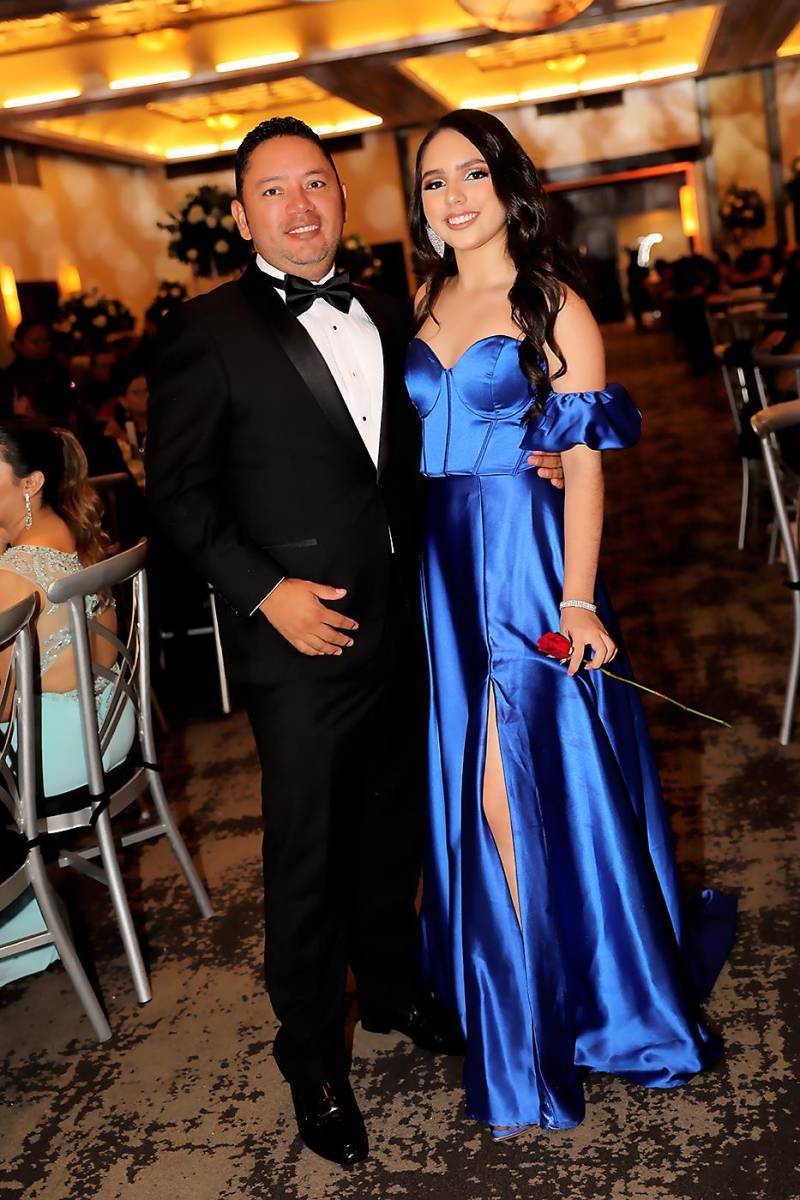 Enrique y Melany Elvir.
